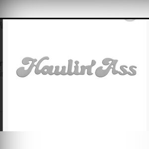 GG GRAND GENERAL CHROME STEEL HAULIN ASS CUTOUT